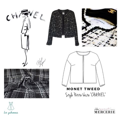 La veste Monet, style petite veste Chanel 